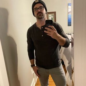 Normal Brand Long Sleeve Henley